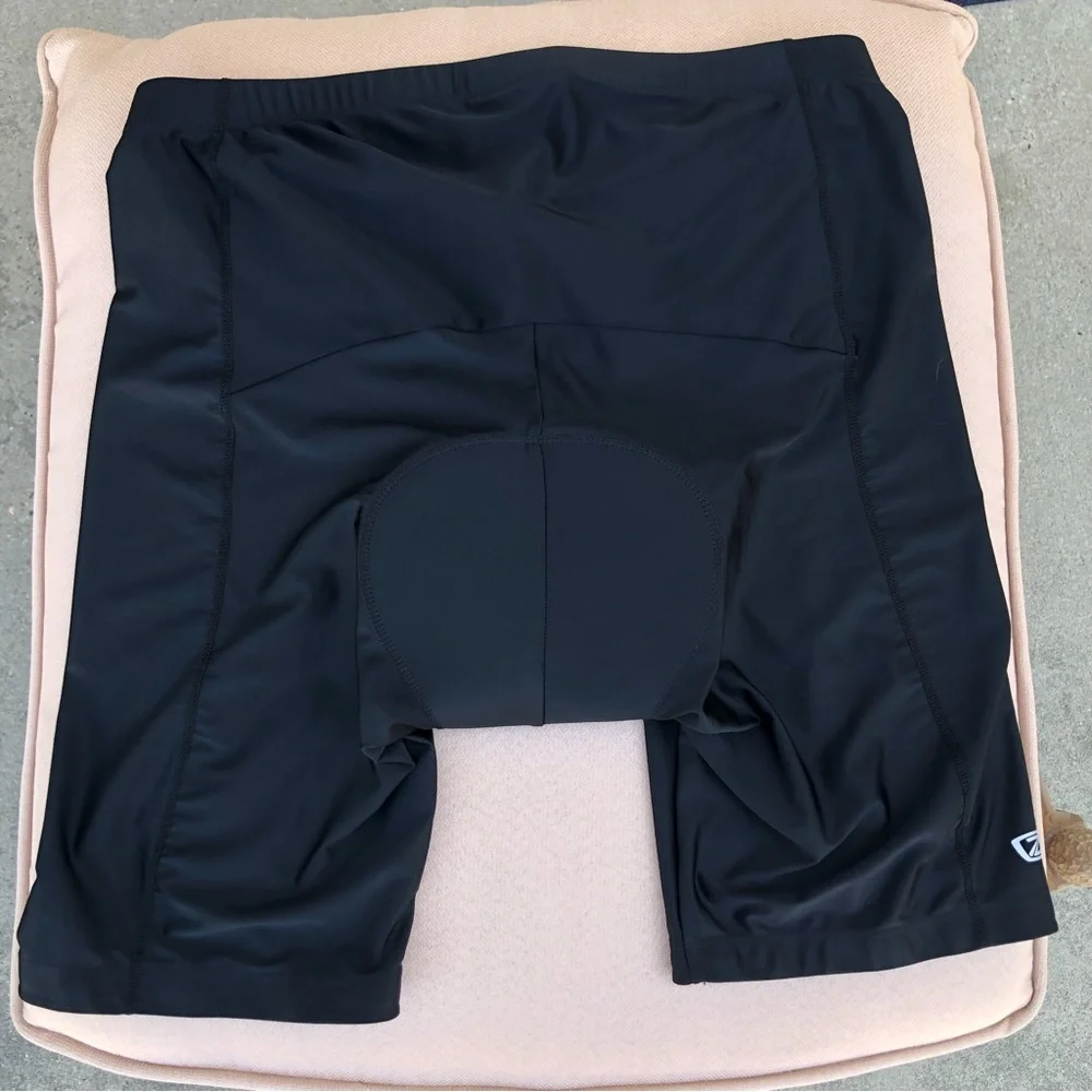 Zefal Black Bicycle Shorts With Leg Grip‎ and Pads W- XLK